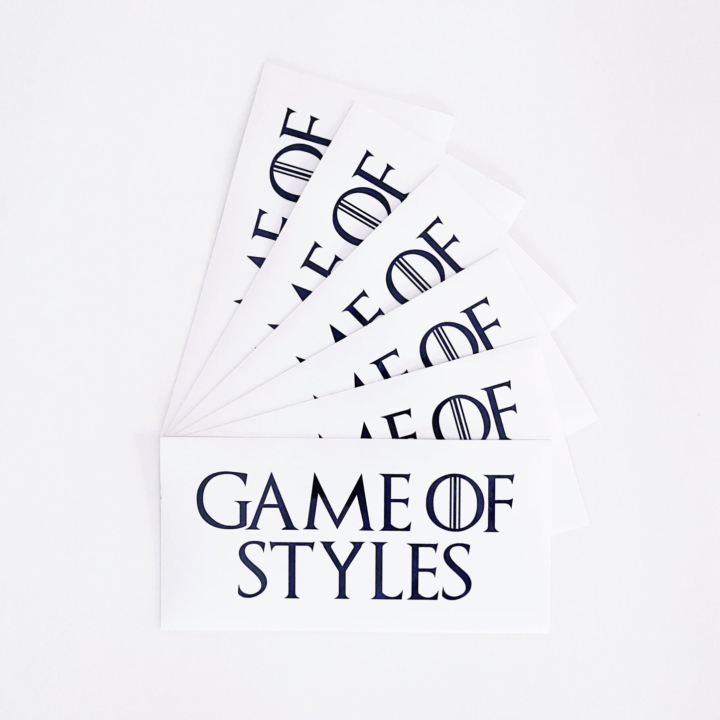 Game of Styles Stickers