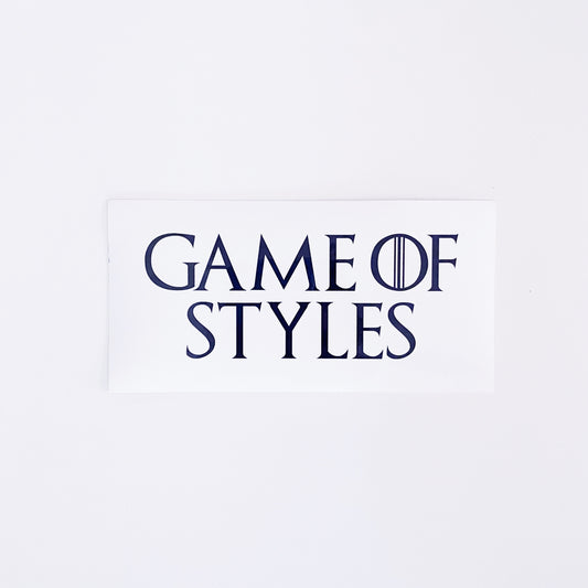 Game of Styles Stickers